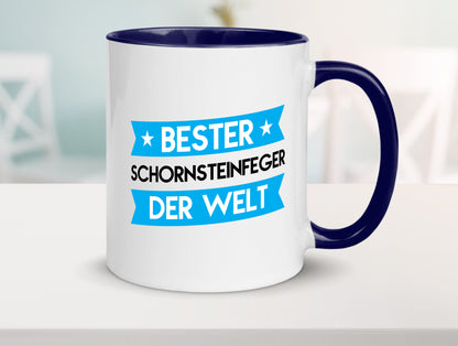 Bester Schornsteinfeger | Kaminkehrer Handwerk Humor Geschenkidee Tasse