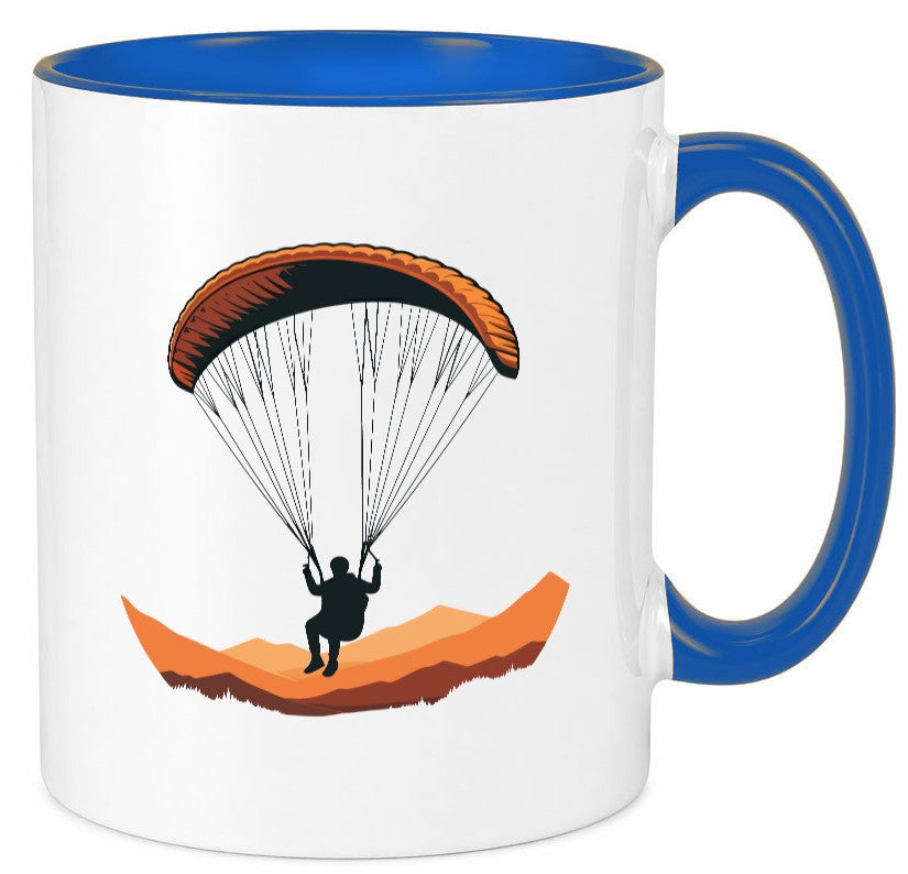 Gleitschirm | Motiv Paragleiter Gleitschirmfliegen vl3 Humor Geschenkidee Tasse
