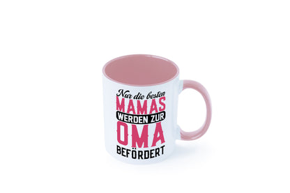 Beste Mama wird zur Oma befördert | Großmutter lustiger Spruch Geschenk Familie