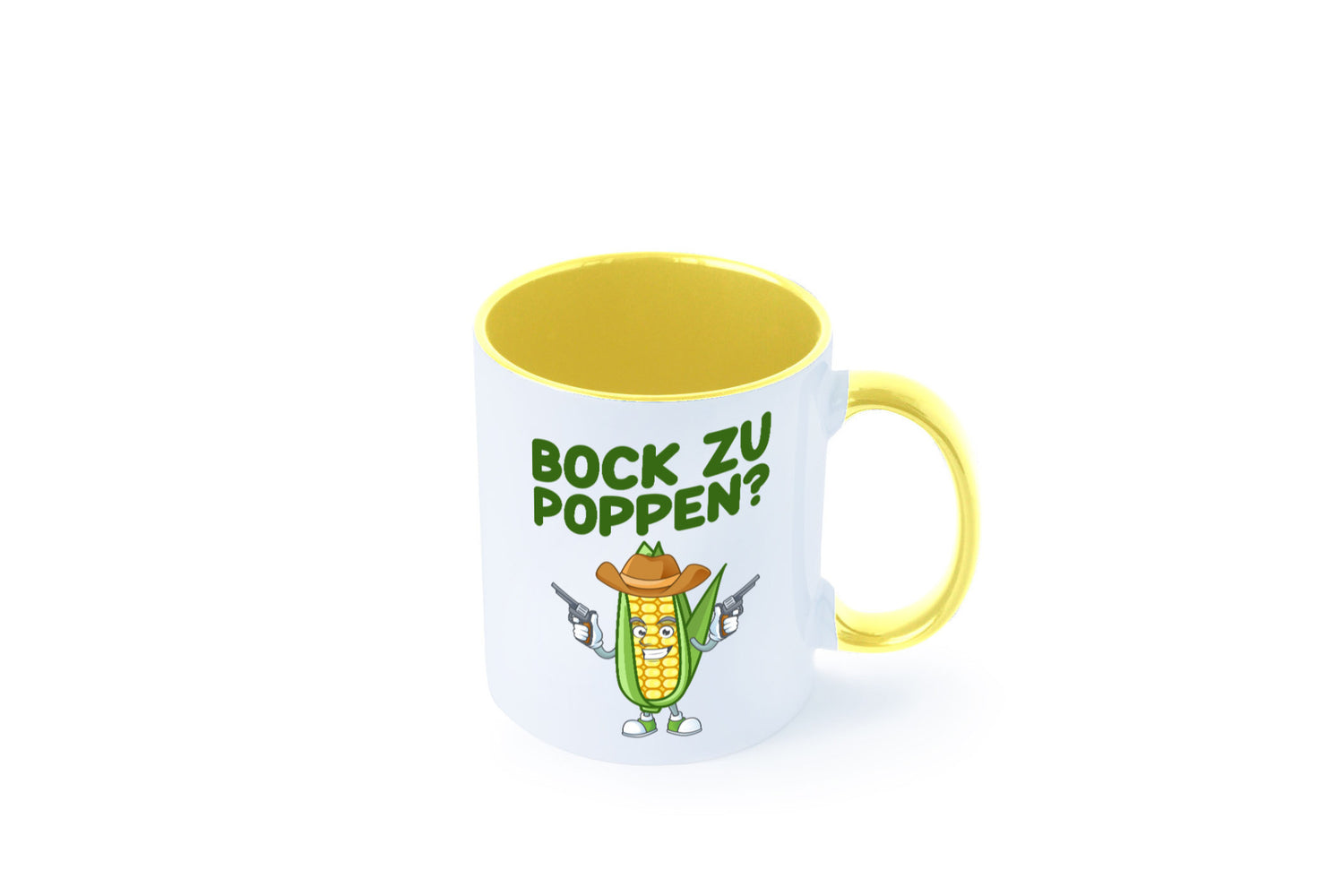 Bock auf Poppen | Mais Lustig Geschenk Humor Geschenkidee lustiger Spruch Tasse