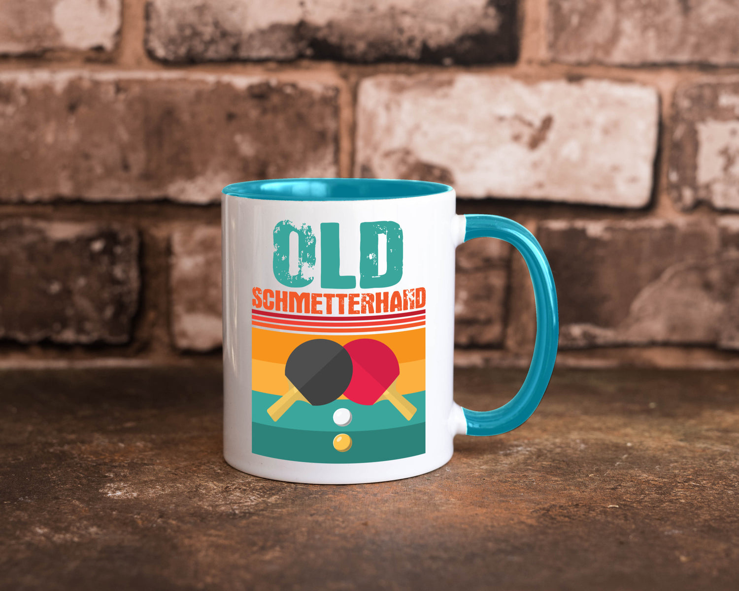 Tischtennis Tasse Humor Geschenkidee