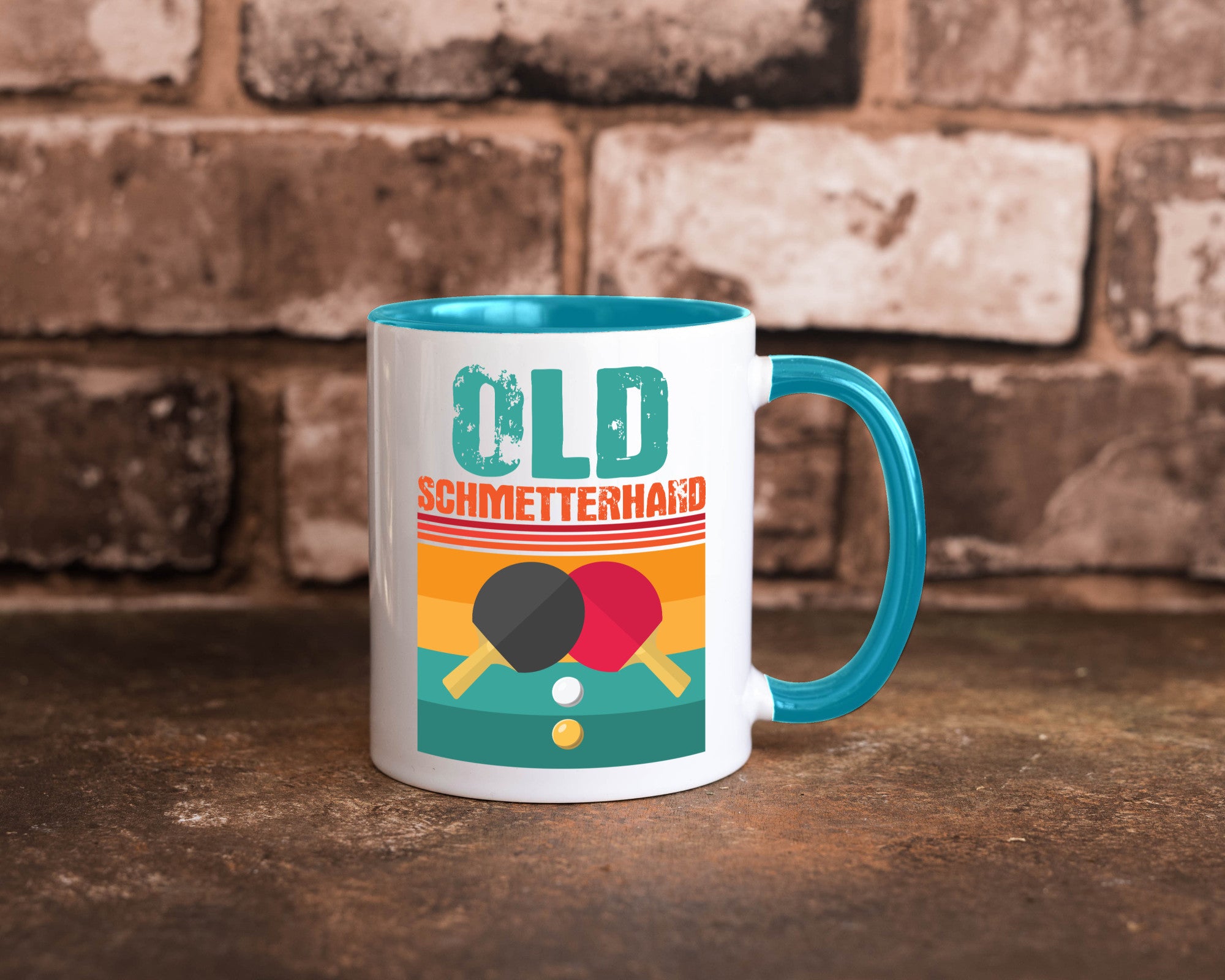 Tischtennis Tasse Humor Geschenkidee