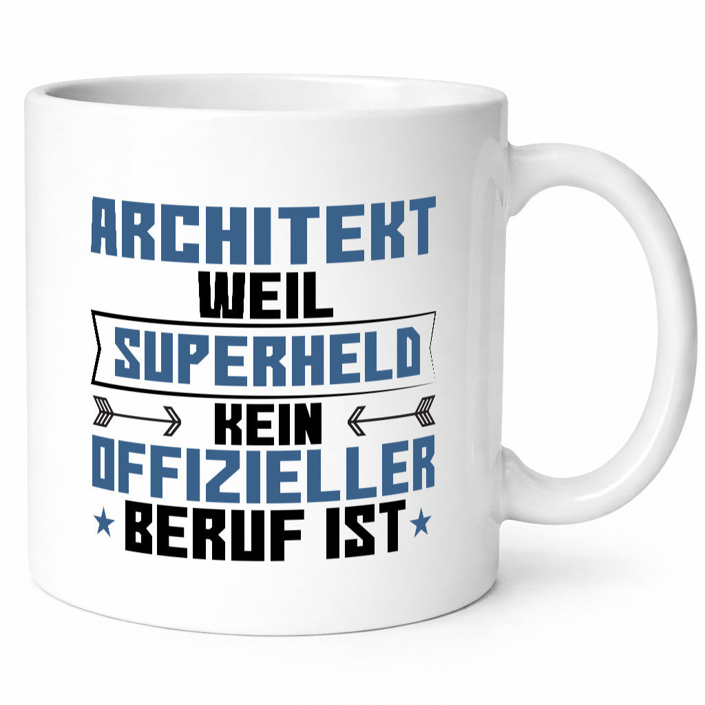 Superheld Architekt | Architektur Büro Geschenk Arbeit Kollegen lustiger Spruch