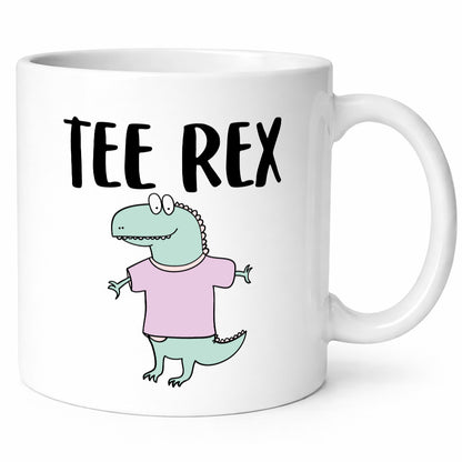 Tee Rex | Becher Dinosaurierer Teetrinker Geschenk Humor Geschenkidee lustiger