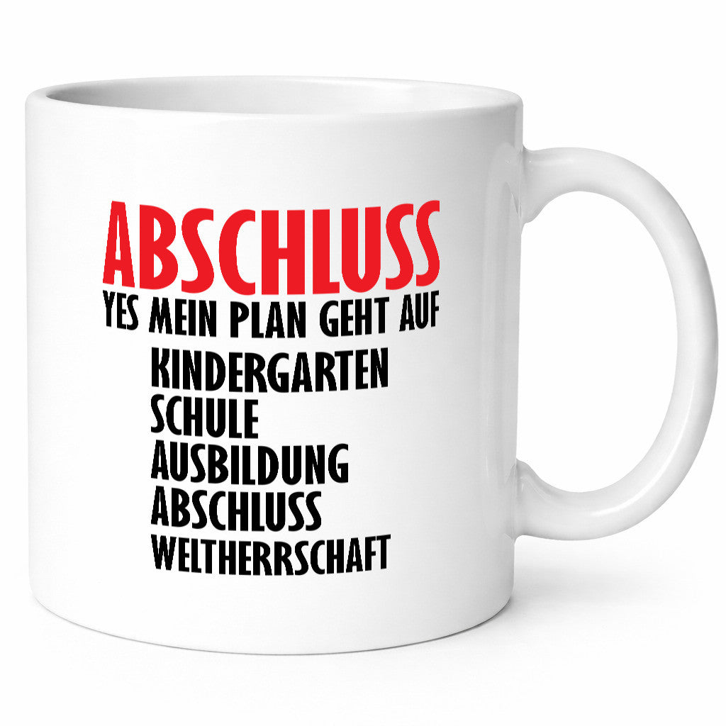 Abschluss Bachelor Geschenkidee Humor Tasse