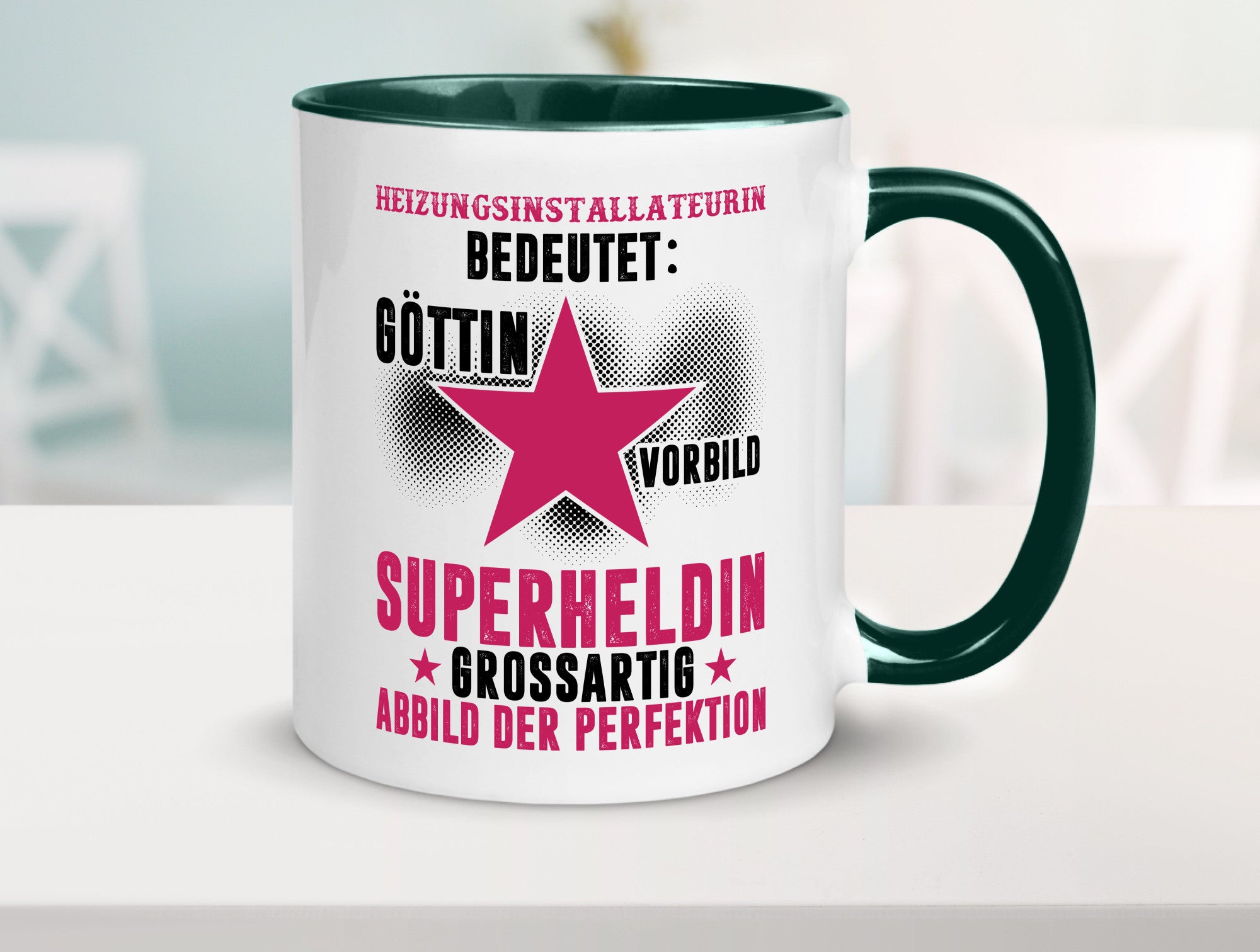 Bedeutung von Heizungsinstallateurin | Heizung Humor Geschenkidee Tasse