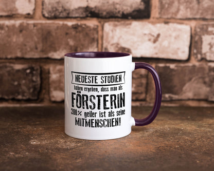 Neuste Studien: Försterin | Forst Arbeit Geschenkidee Kollegen Büro Humor Tasse