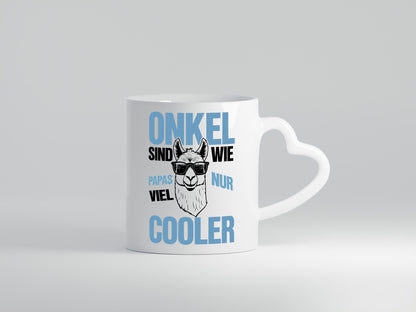 Onkel sind wie Papas | Nichte Neffe Lieblingsonkel lustig Humor Geschenkidee