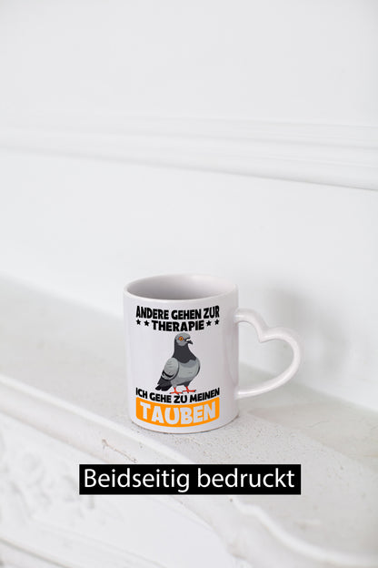 Andere gehen zur Therapie | Tauben Taubenzüchter v2 lustiger Spruch Geschenk