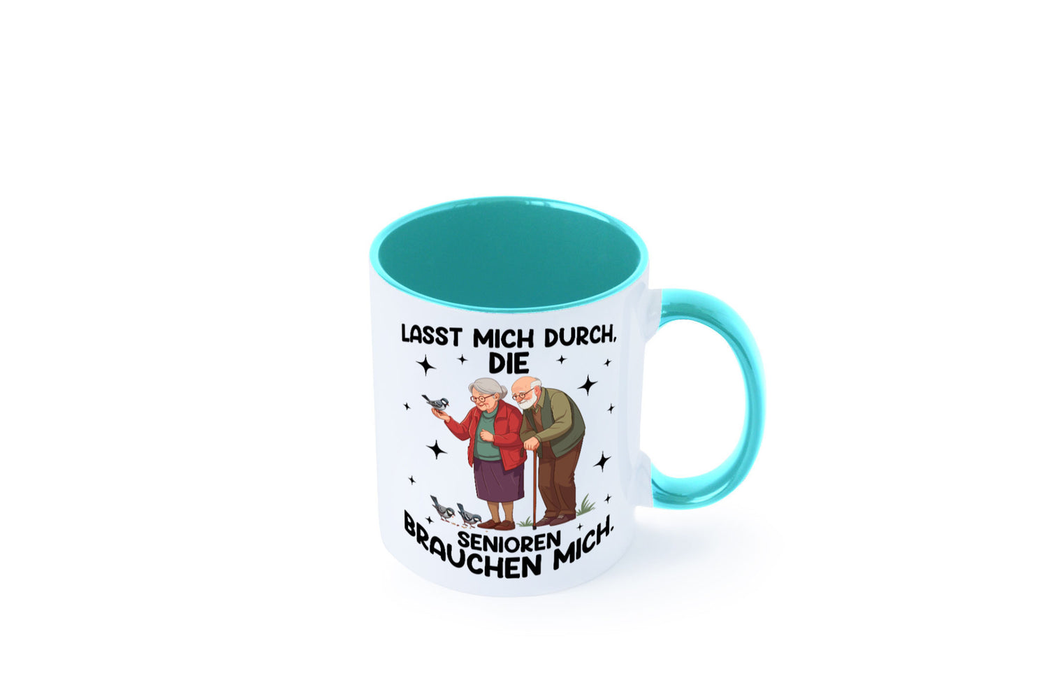 Senioren brauchen mich | Altenpflege Pflegekraft lustiger Spruch Geschenk Humor