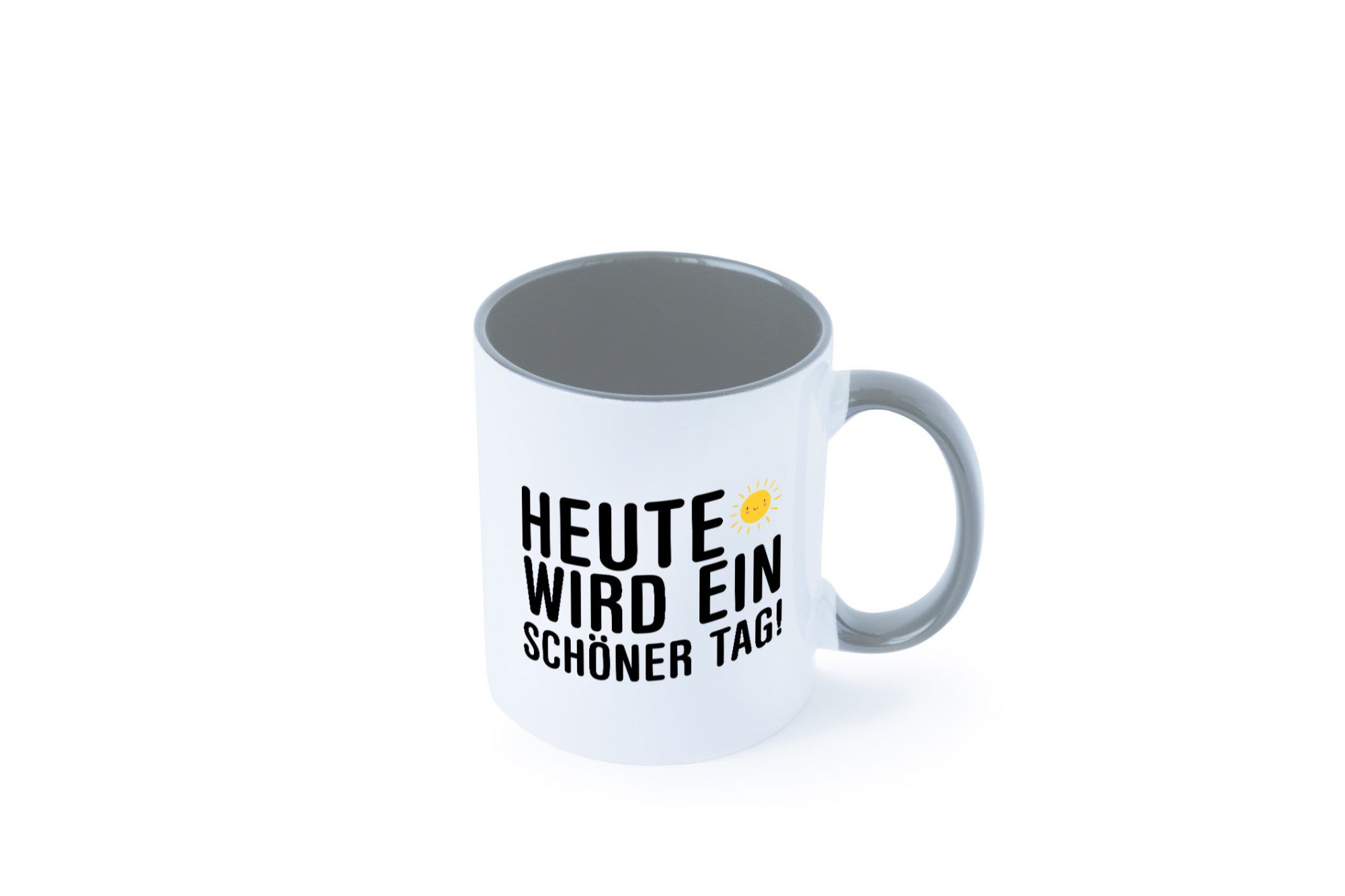 Heute wird ein schöner Tag | Motivation Positive Gedanken lustig Humor