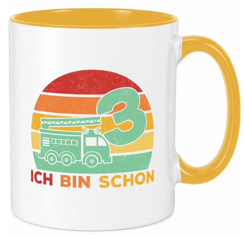 3. geburtstag | Feuerwehrauto 3 Jahre Feuerwehr Geschenk Geschenkidee lustiger