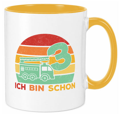 3. geburtstag | Feuerwehrauto 3 Jahre Feuerwehr Geschenk Geschenkidee lustiger