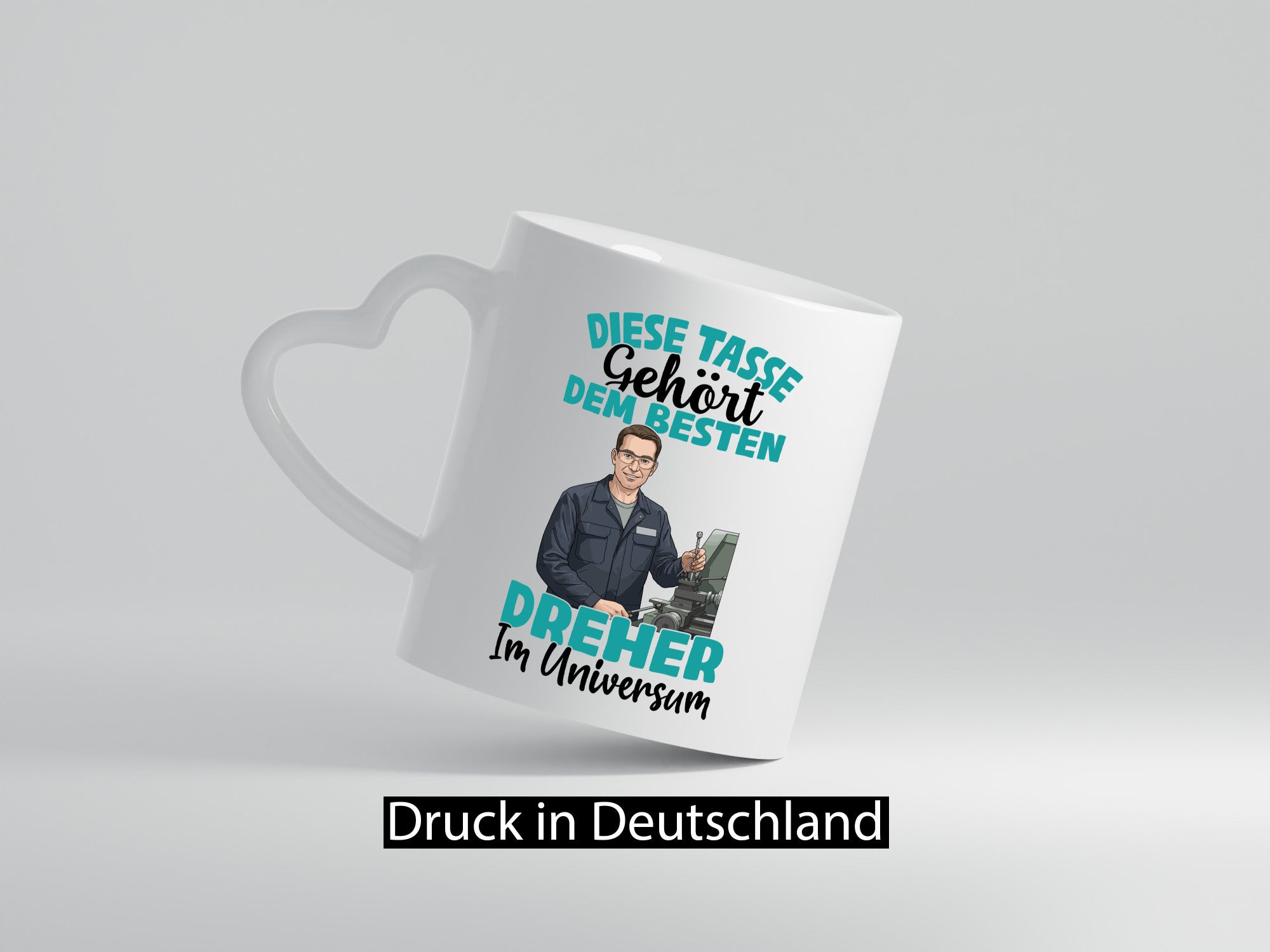 Im Universum: Dreher | Fräser lustig Humor Geschenkidee Geschenk Tasse