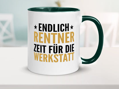 Rentner zeit für die Werkstatt | Ruhestand Handwerker v2 lustiger Spruch