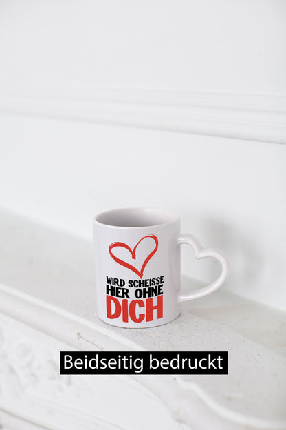 Wird Scheisse Geschenk Humor Geschenkidee lustiger Spruch Tasse