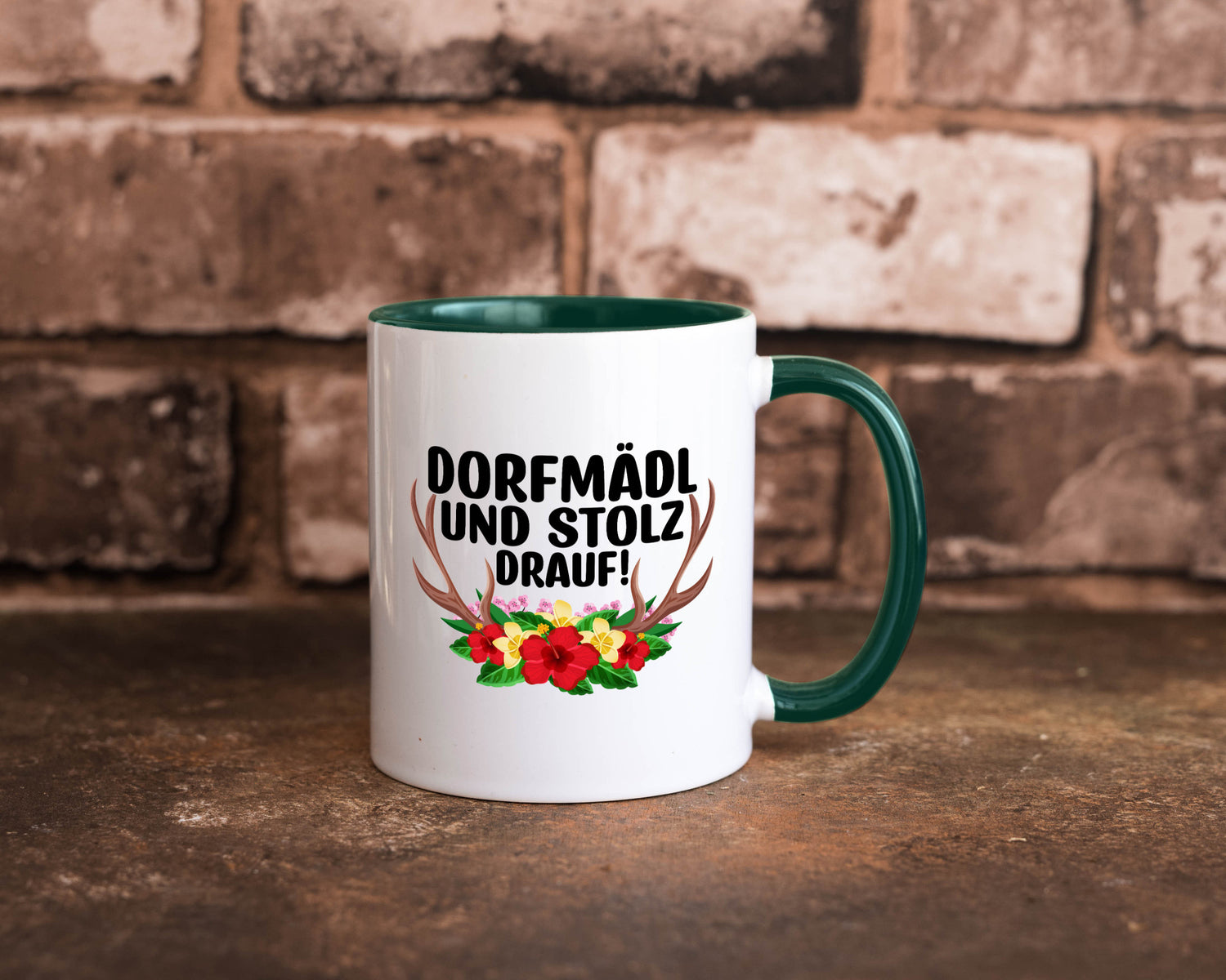 Dorfmädel und stolz drauf | Dorfkind Dorf v2 Geschenkidee Humor Tasse