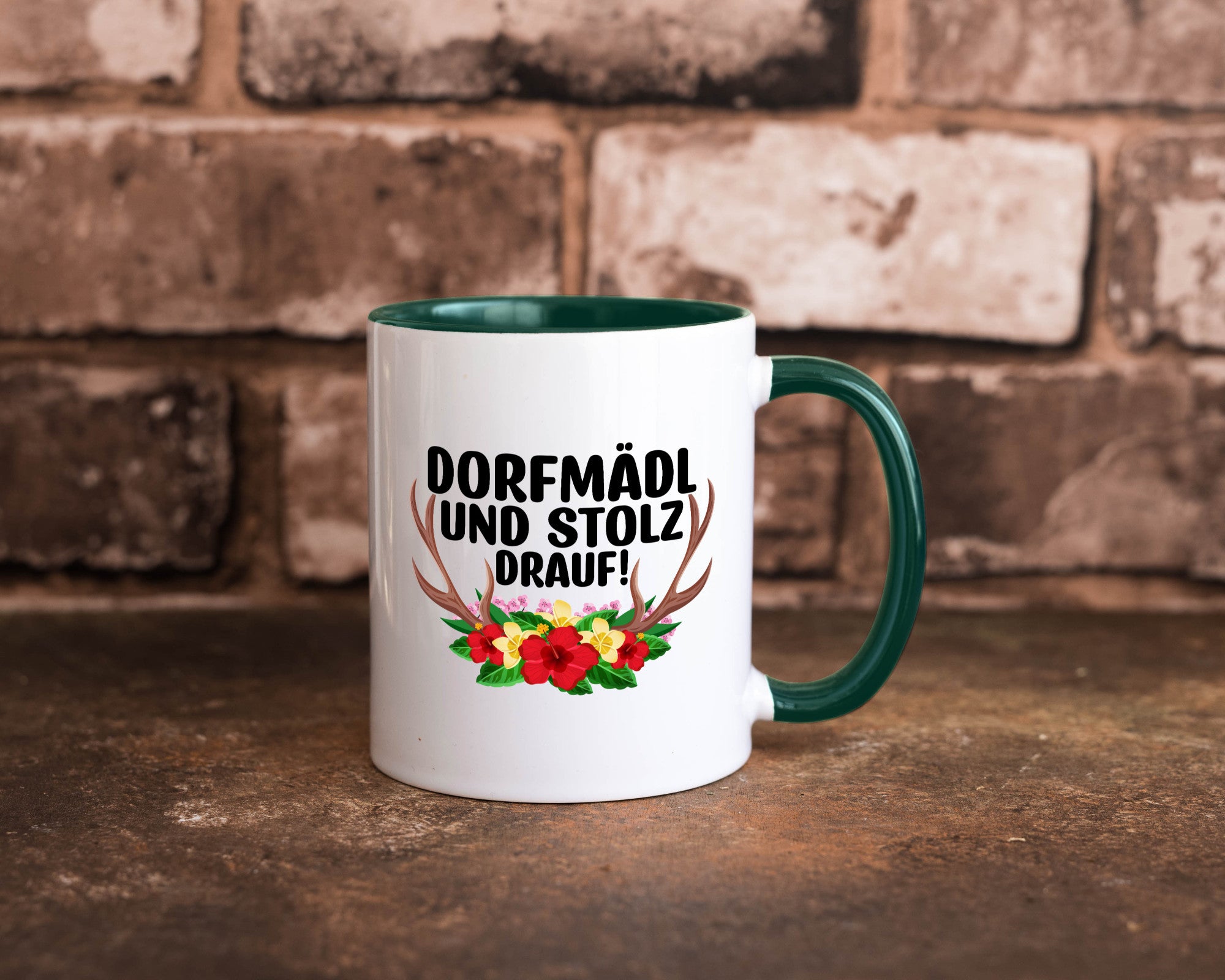 Dorfmädel und stolz drauf | Dorfkind Dorf v2 Geschenkidee Humor Tasse