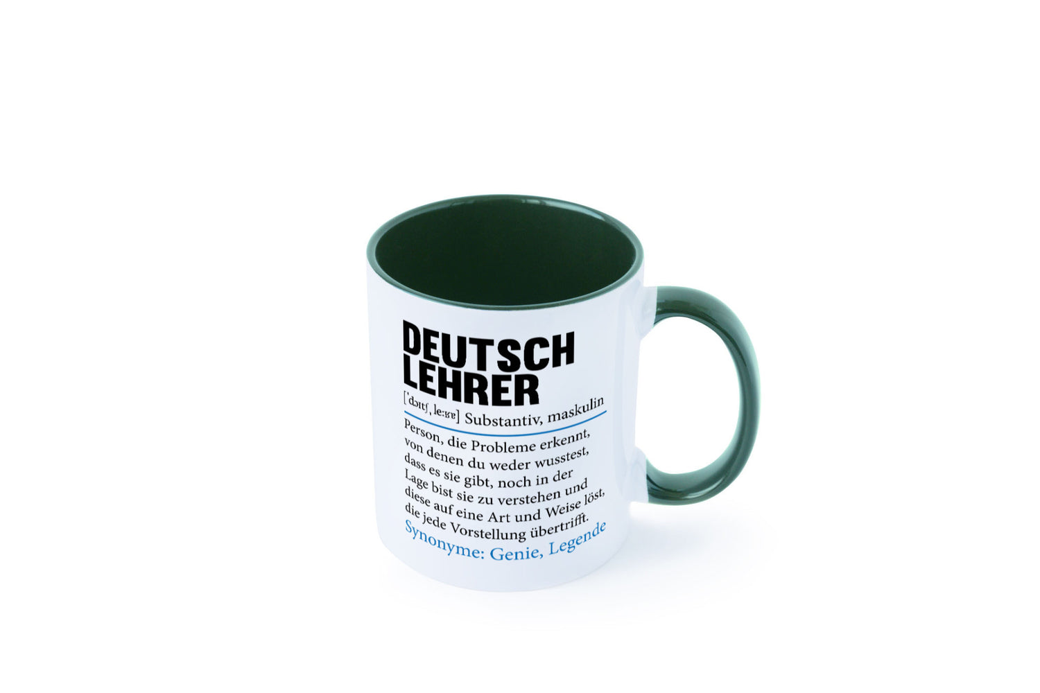 Deutschlehrer Spruch | Lehrer Schule Humor lustig Geschenkidee Geschenk Tasse