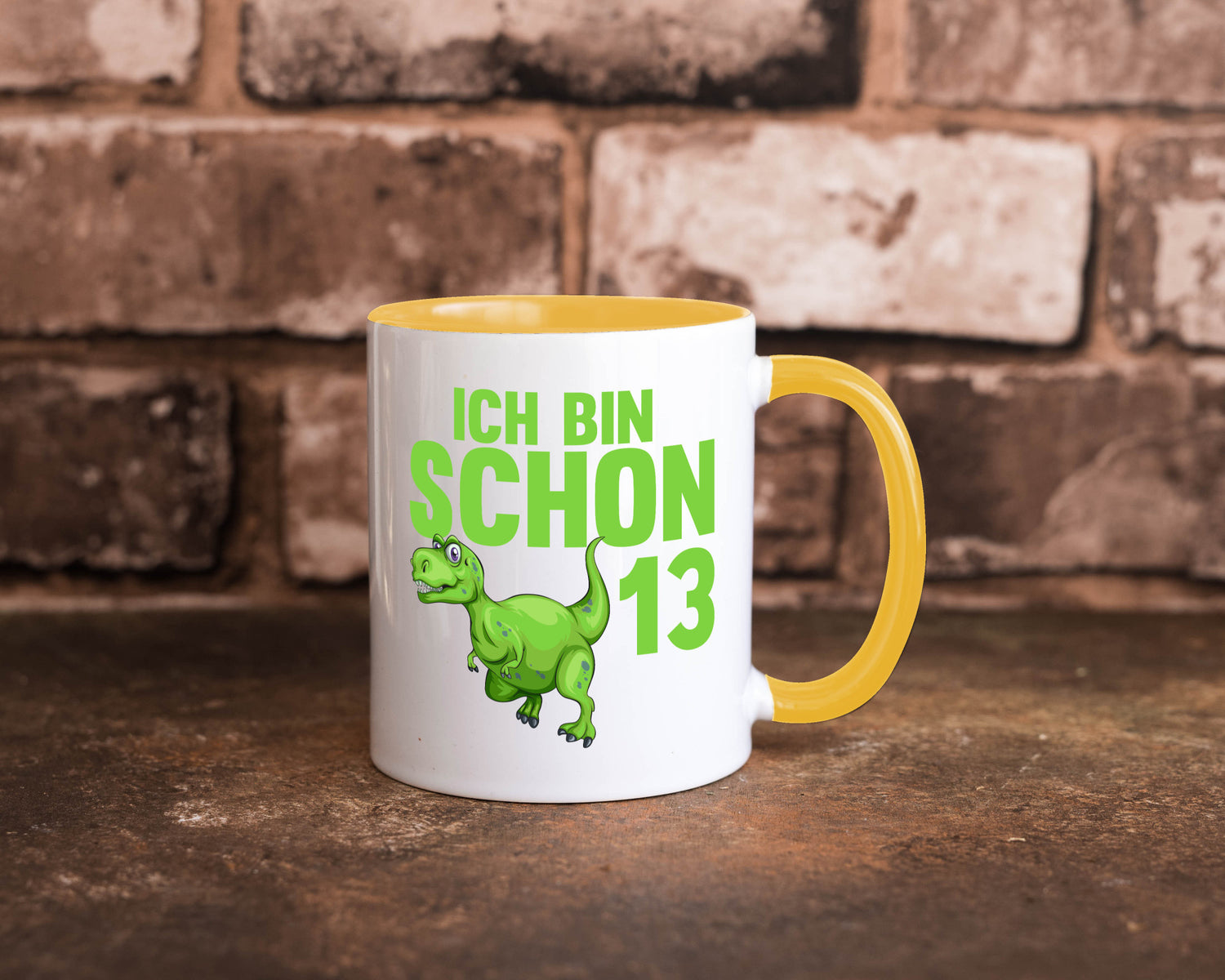 13. Geburtstag | 13 Jahre Dino Dinosaurier Humor Geschenkidee Tasse