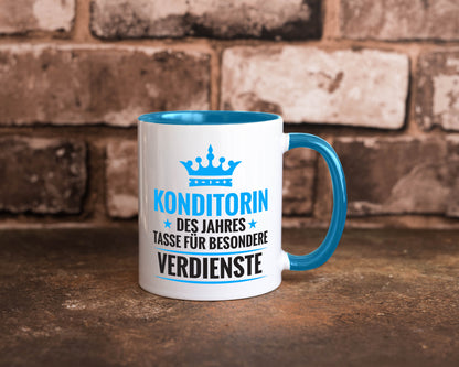 Besonderer Verdienst: Konditorin | Konditorei lustig Humor Geschenkidee