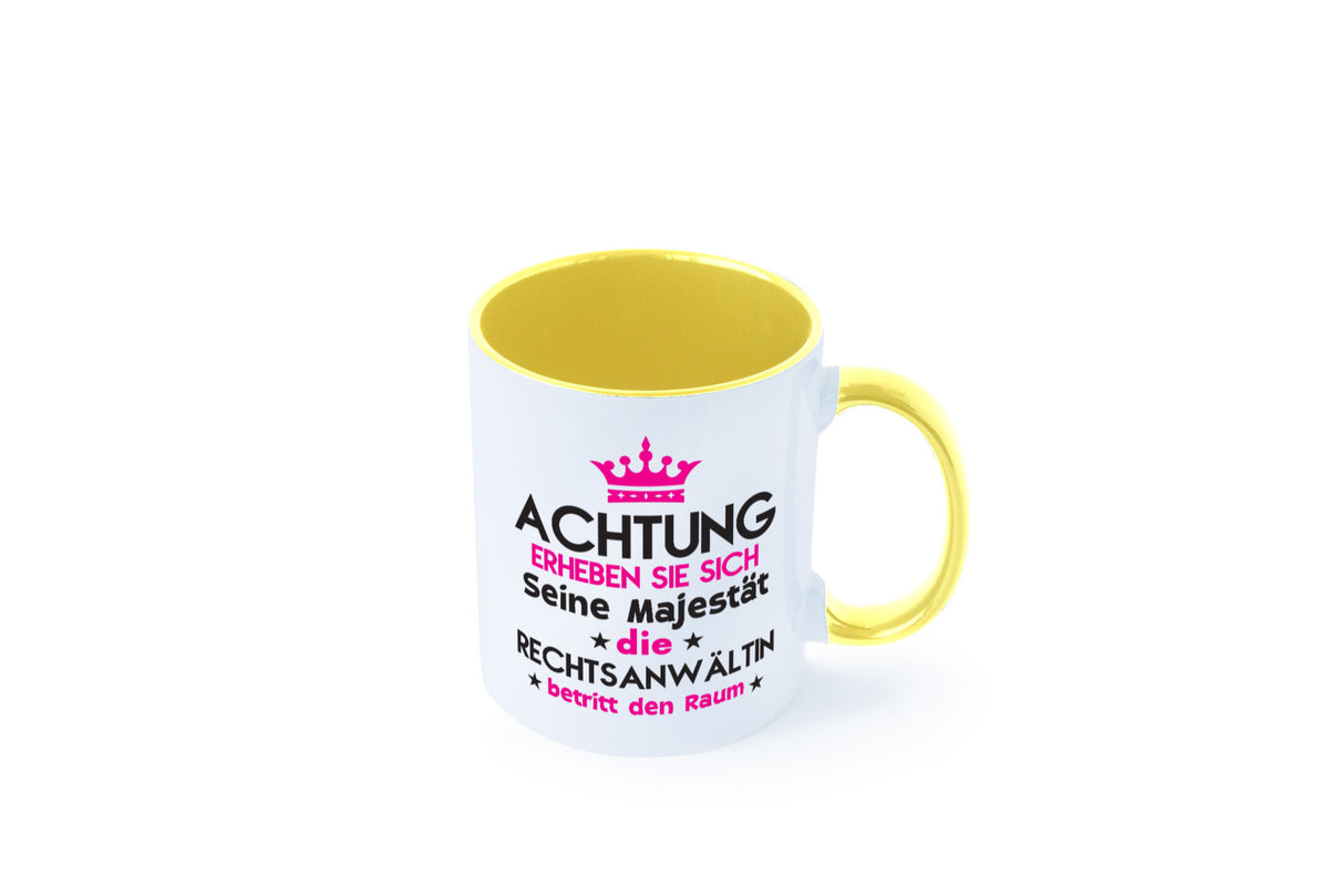 Seine Majestät Rechtsanwältin | Jurstin Anwältin Humor Geschenkidee Tasse