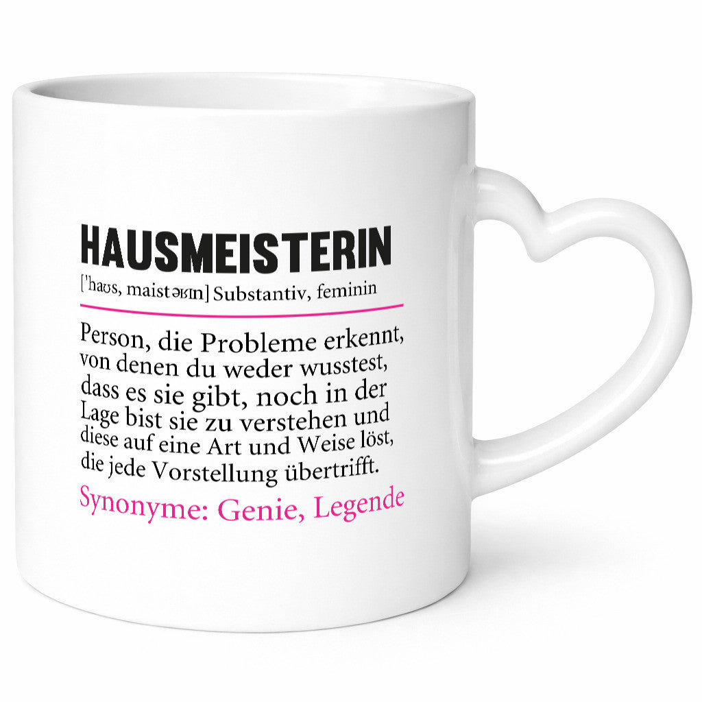 Hausmeisterin | Hauswart Beruf Spruch Humor Geschenkidee Arbeit Kollegen Büro