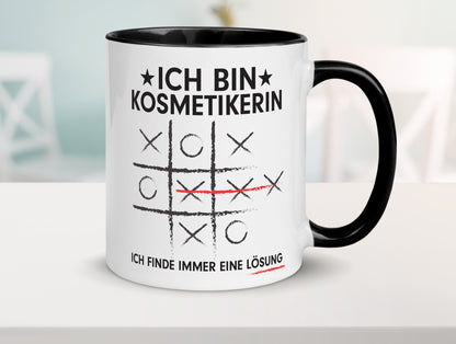 Löse Probleme: Kosmetikerin | Kosmetik Stylistin Geschenk Humor Geschenkidee