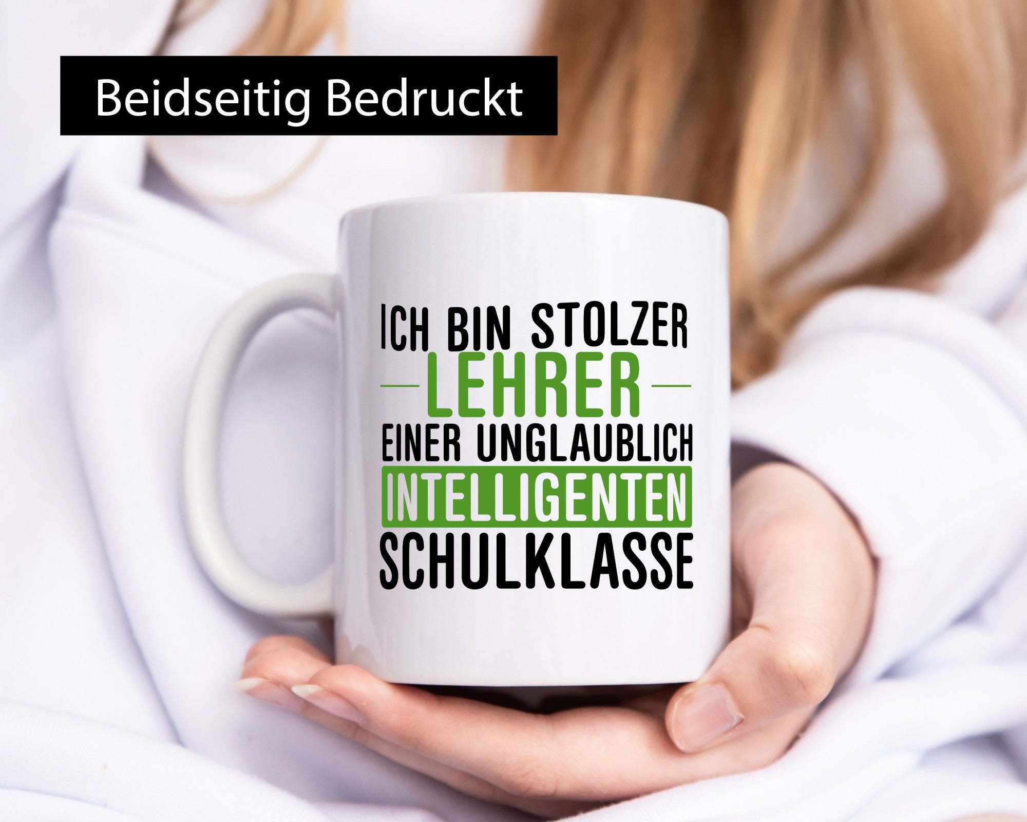Ich bin stolzer Lehrer | Lehrerin Klasse Schüler v2 Humor Geschenkidee Tasse