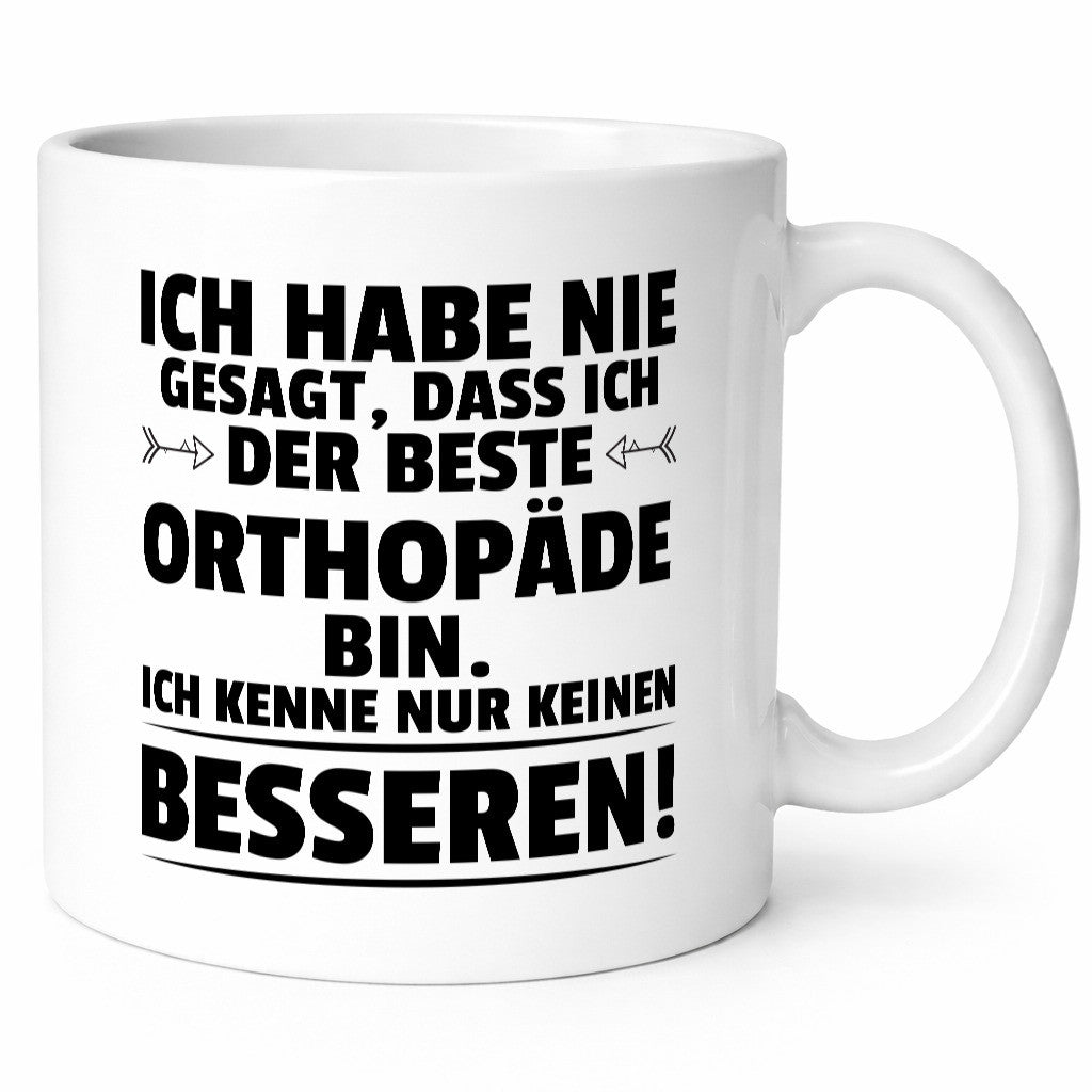 Der Beste Orthopäde | Orthopädie Humor Geschenkidee Tasse