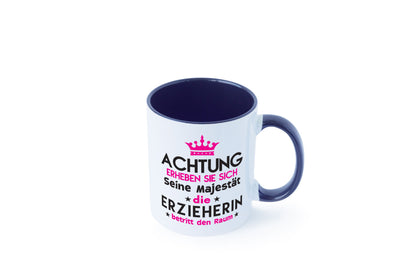 Seine Majestät Erzieherin | Pädagogin Schule Humor Geschenkidee Tasse