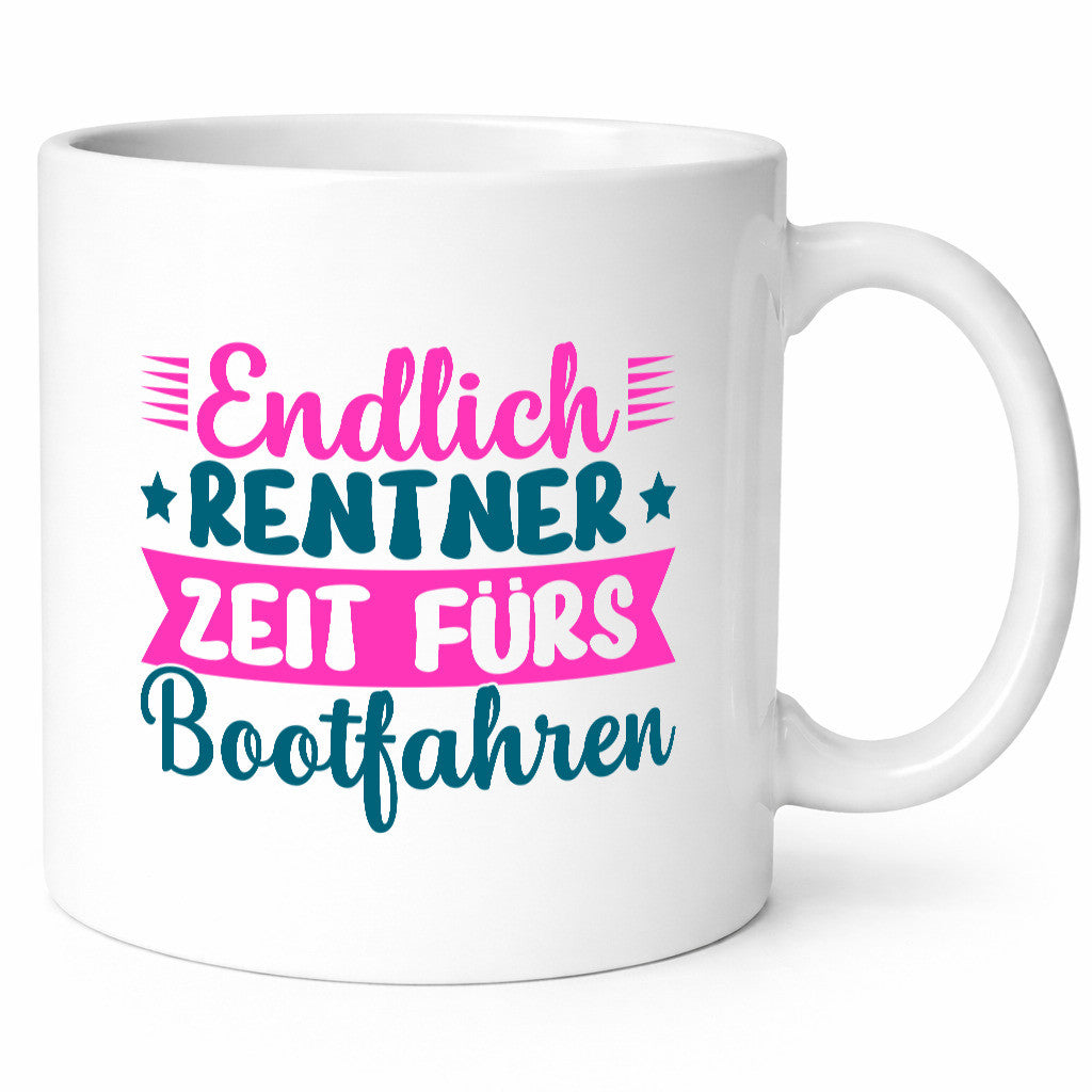 Rentner | Bootfahren Bootsfahrer Ruhestand lustiger Spruch Geschenk Jubiläum