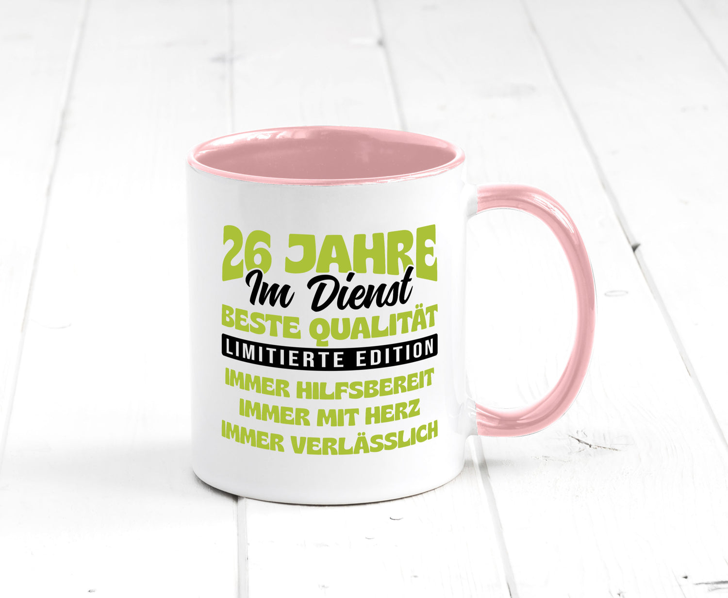 26 Jahre im Dienst | Jubiläum Arbeit v4 Geschenk Kollegen Büro lustiger Spruch