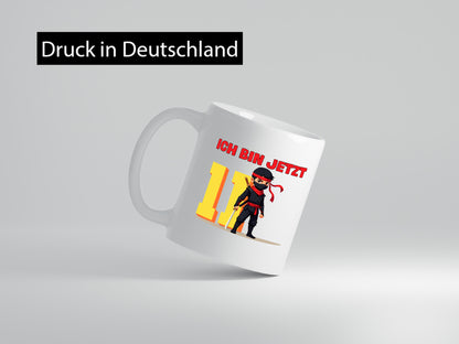 11. Geburtstag | 11 Jahre Ninja Kinder Geschenk Geschenkidee lustiger Spruch