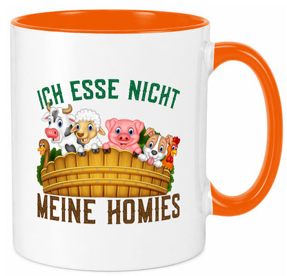 Ich esse nicht meine Homies | Farmer Landwirt lustiger Spruch Geschenk Humor Tasse