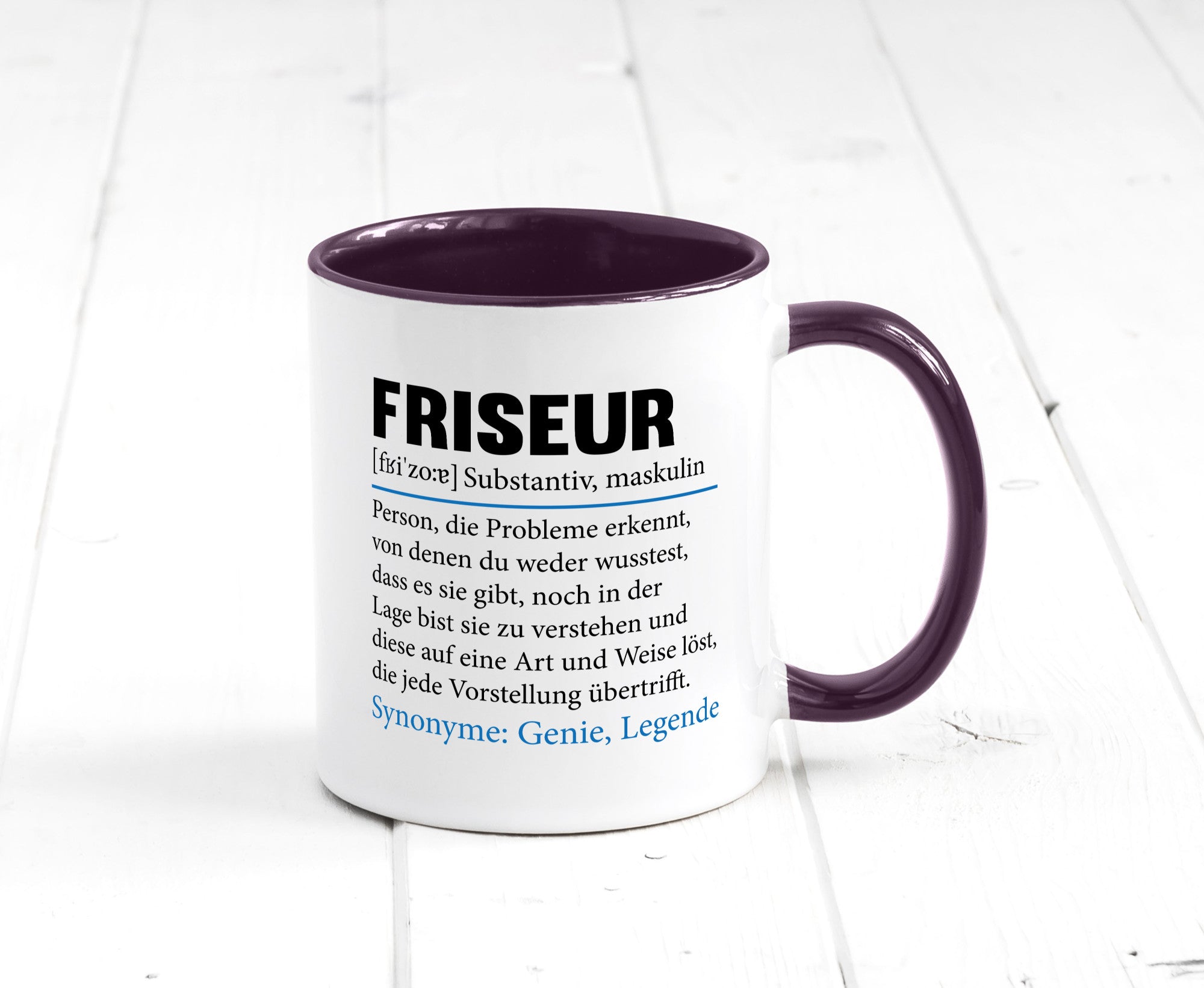 Friseur | Spruch Frisör Beruf lustig Humor Arbeit Kollegen Büro Geschenkidee