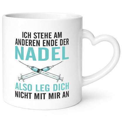 Ich stehe am anderen ende der Nadel | krankenschwester Geschenk Humor
