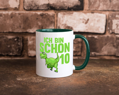 10. Geburtstag | 10 Jahre Dino Dinosaurier Geschenk Geschenkidee lustiger