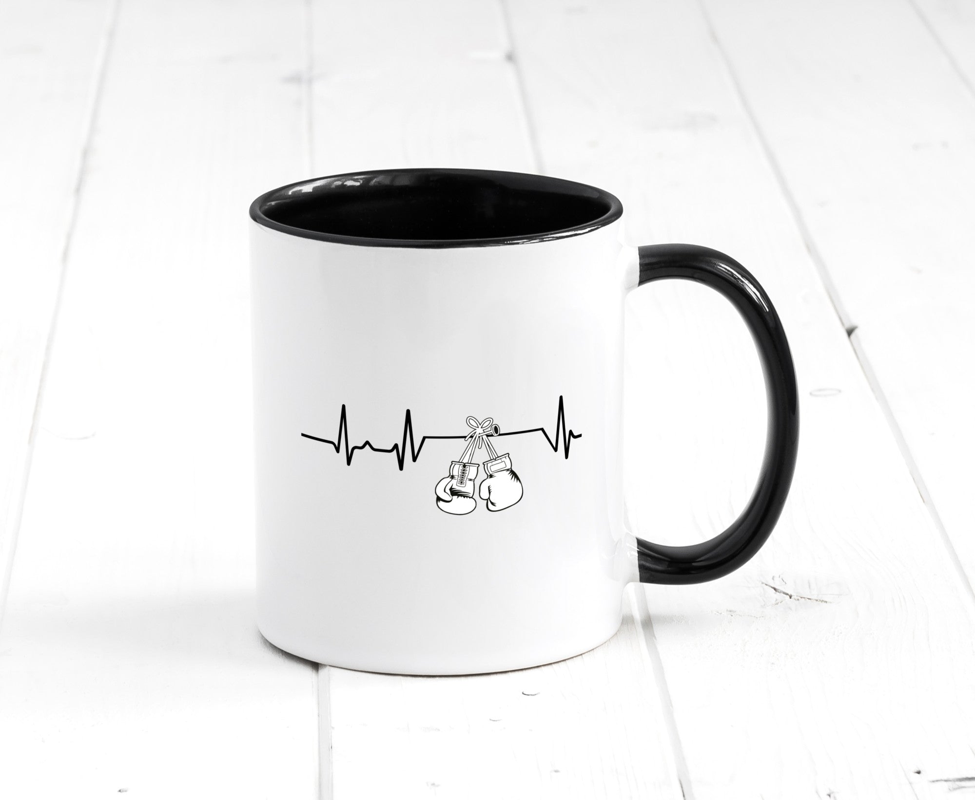 Boxen Herzschlag | Boxhandschuhe Boxer Sport lustig Humor Geschenkidee Geschenk