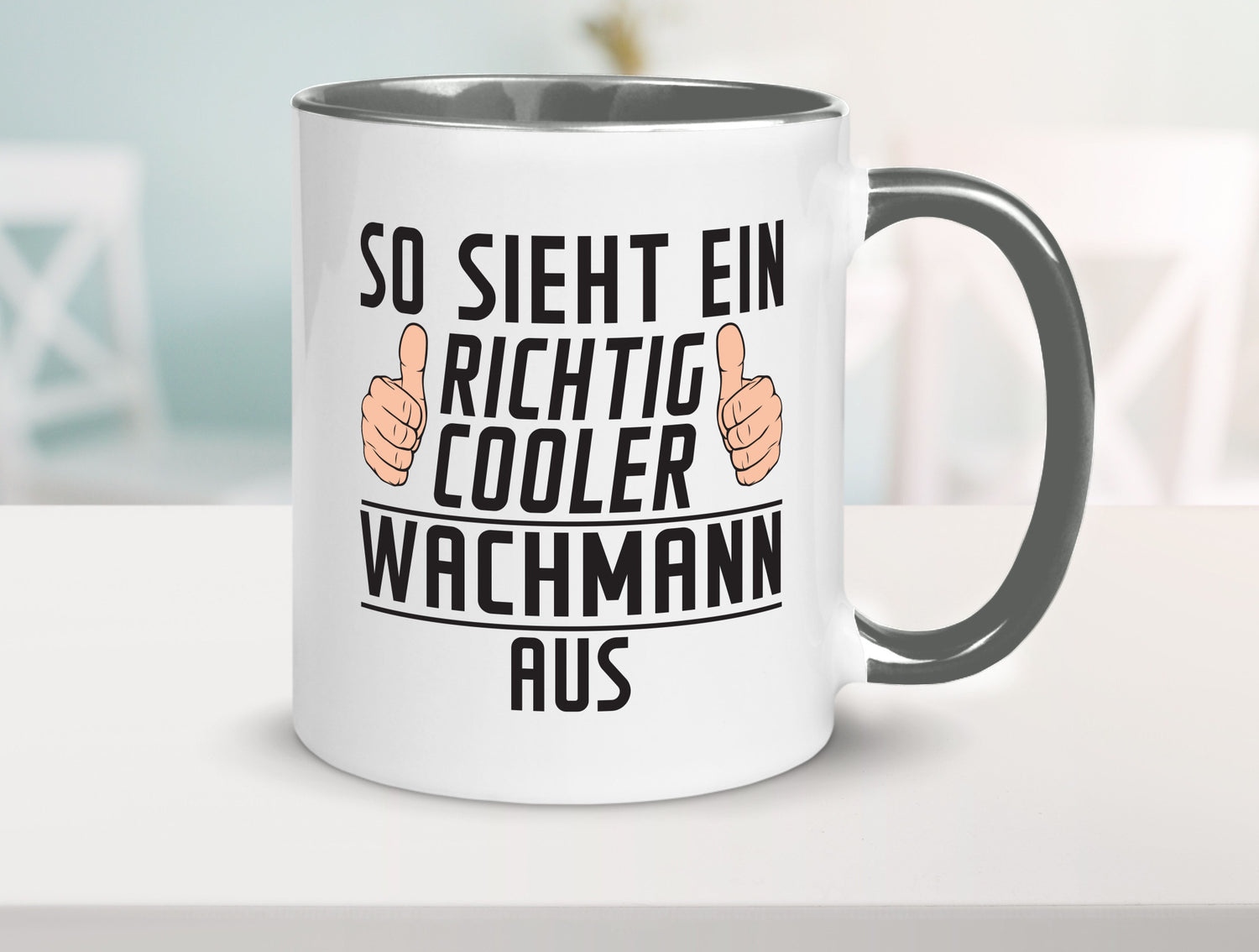 Richtig Cooler Wachmann | Wachpersonal Nachtwächter lustig Humor Geschenkidee