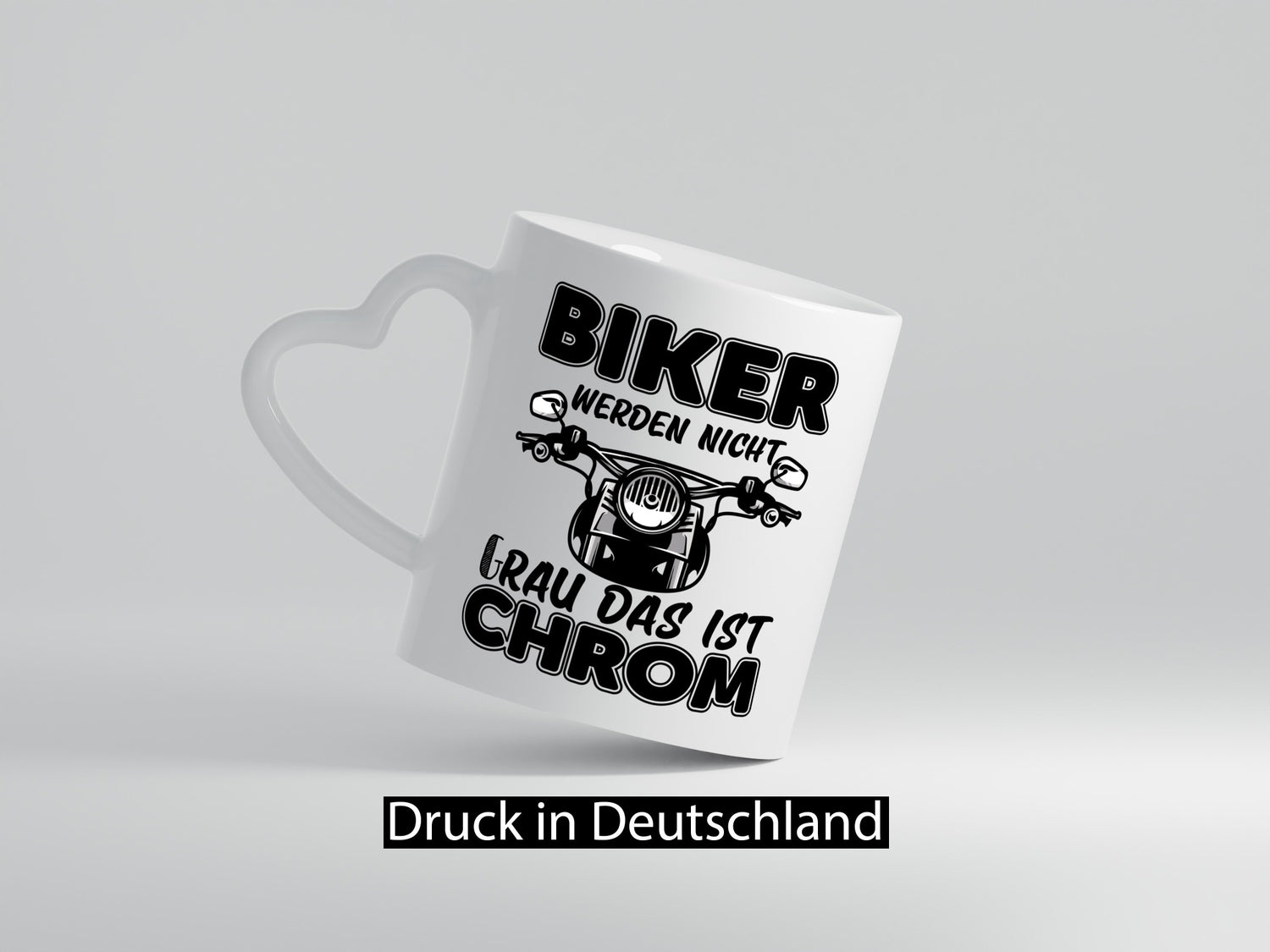 Biker werden nicht grau | Motorradfahrer Tasse Humor Geschenkidee