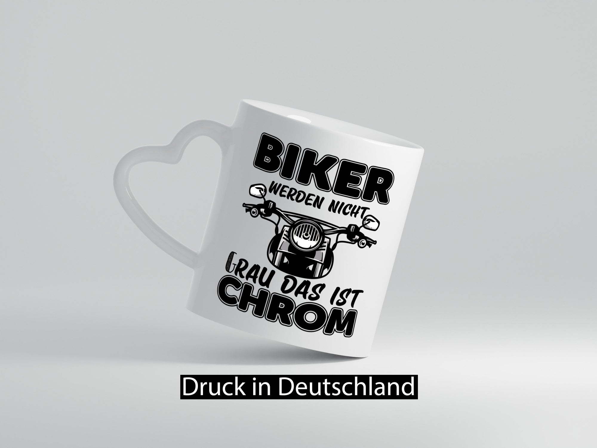 Biker werden nicht grau | Motorradfahrer Tasse Humor Geschenkidee