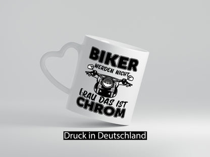 Biker werden nicht grau | Motorradfahrer Tasse Humor Geschenkidee