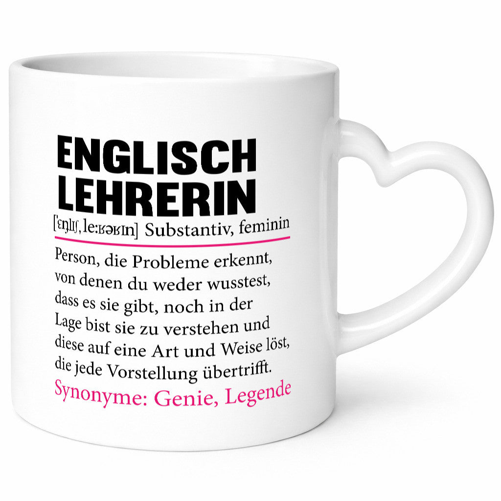 Englischlehrerin | Lehrer Englisch Lehrerin Humor Geschenkidee Tasse