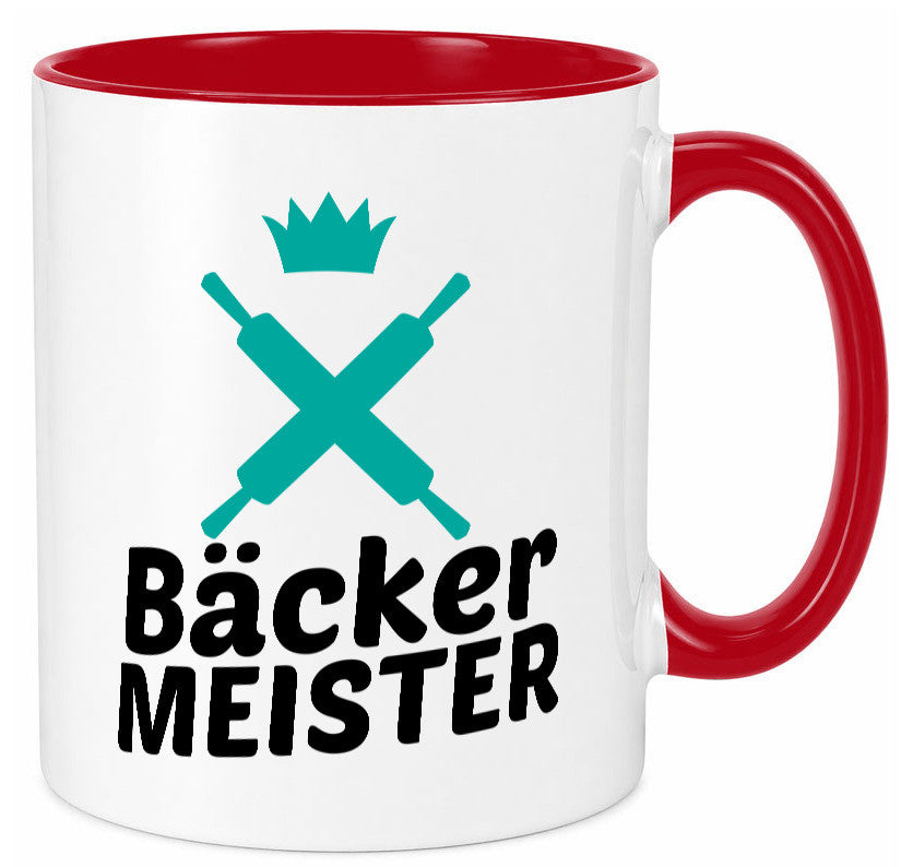 Bäcker Meister | Bäckerrei lustig Humor Geschenkidee Geschenk Tasse