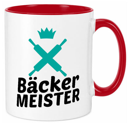 Bäcker Meister | Bäckerrei lustig Humor Geschenkidee Geschenk Tasse