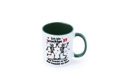 57. Geburtstag | Knackige 57 Ich bin alt lustig Geschenkidee Geschenk Tasse