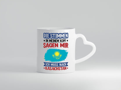 Kasachstan | Urlaub Stimmen in meinem Kopf Traumland Geschenk Humor