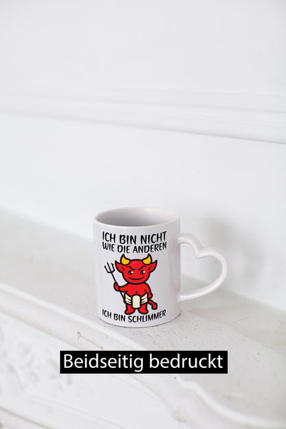 Ich bin nicht wie die anderen | frecher Teufel Teenager Geschenk Humor
