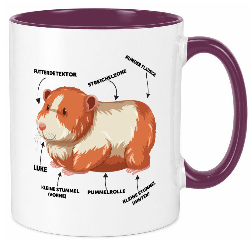 Meerschwein Geschenkidee Humor Tasse